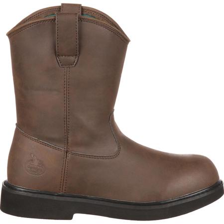 Georgia Boot Big Kid Pull-On Boot, 4M G100